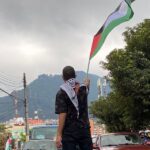 Manifestantes desarrollaron marcha a favor de Palestina en Bogotá - Doomo Editorial