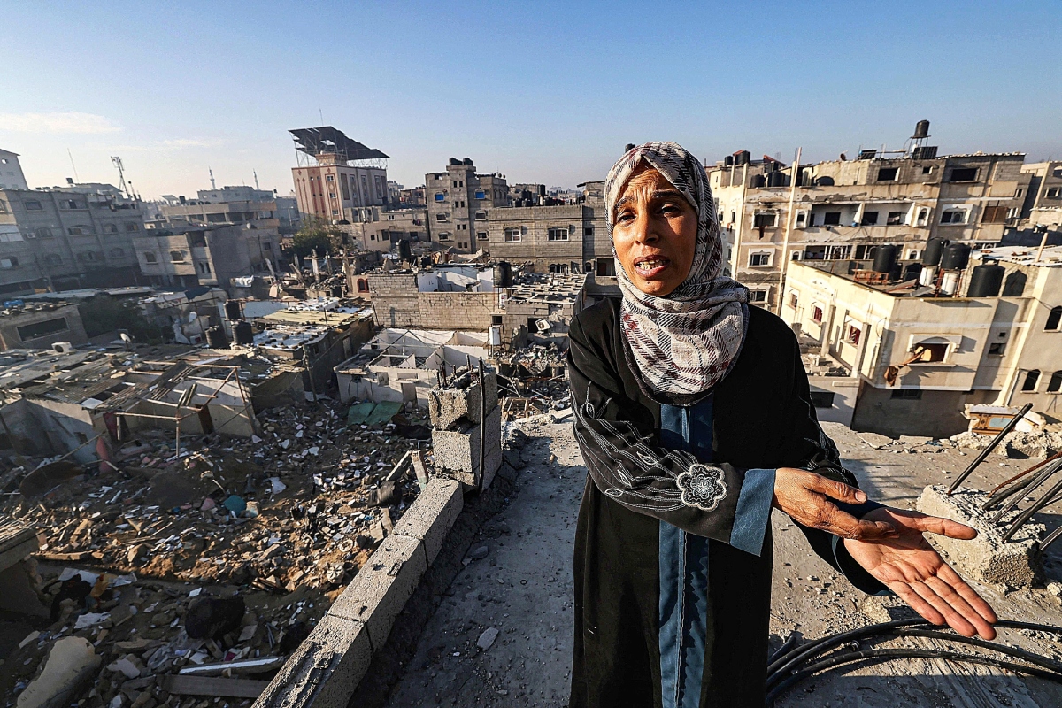 Guerra en Gaza; 20.000 palestinos han muertos por los bombardeos - Foto: MOHAMMED ABED