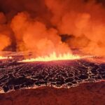 Un volcán entró en erupción en Islandia cerca a un pueblo pesquero - Redes Sociales