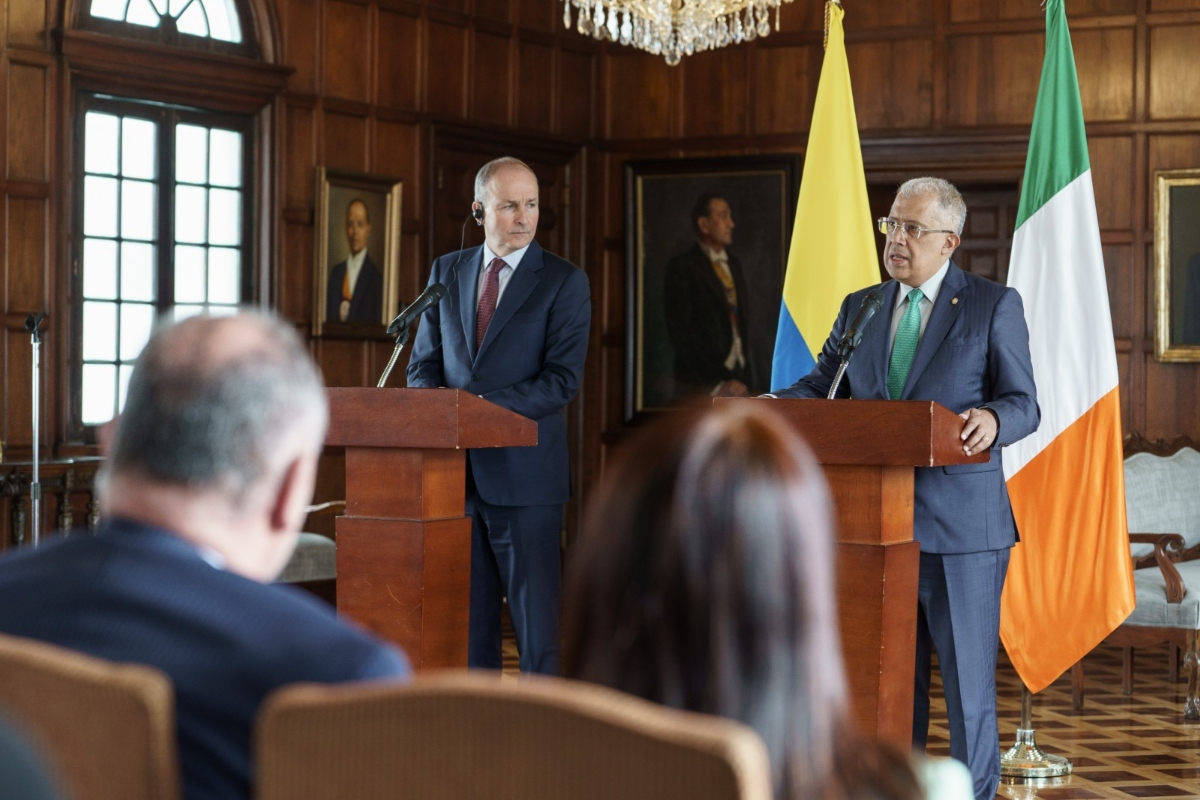 Irlanda aumentó la cooperación con Colombia para la Paz Total - Foto: Presidencia de Colombia