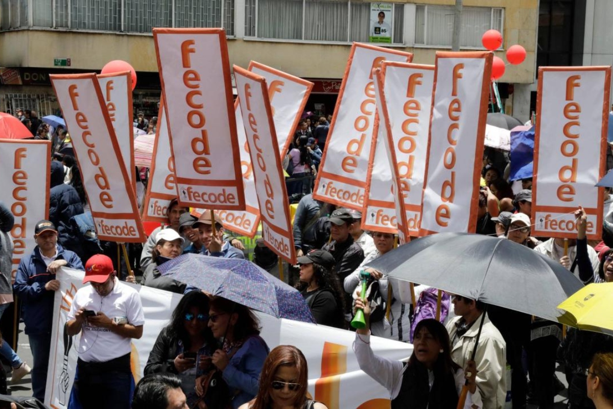 Movilizaciones el día que se vota la elección del nuevo fiscal en la Corte - Foto: Cortesía