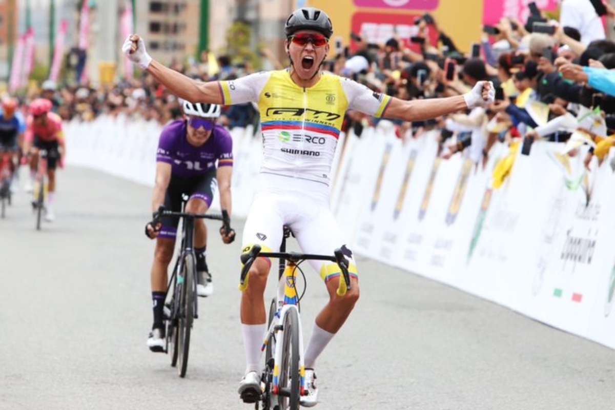 El que es caballero repite; Osorio ganó la tercera etapa del tour Colombia – Foto: Tour Colombia