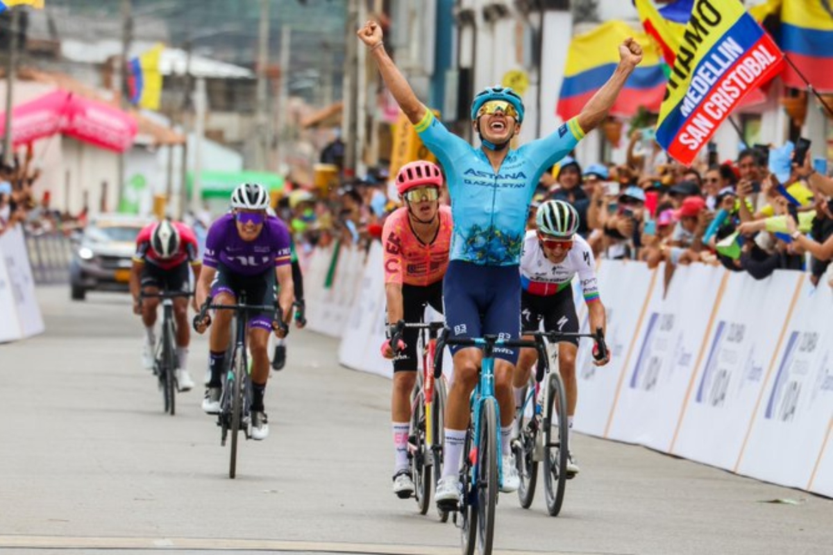 Etapa y liderato para el colombiano Harold Tejada en el Tour Colombia – Foto: Redes Sociales Tour Colombia Oficial