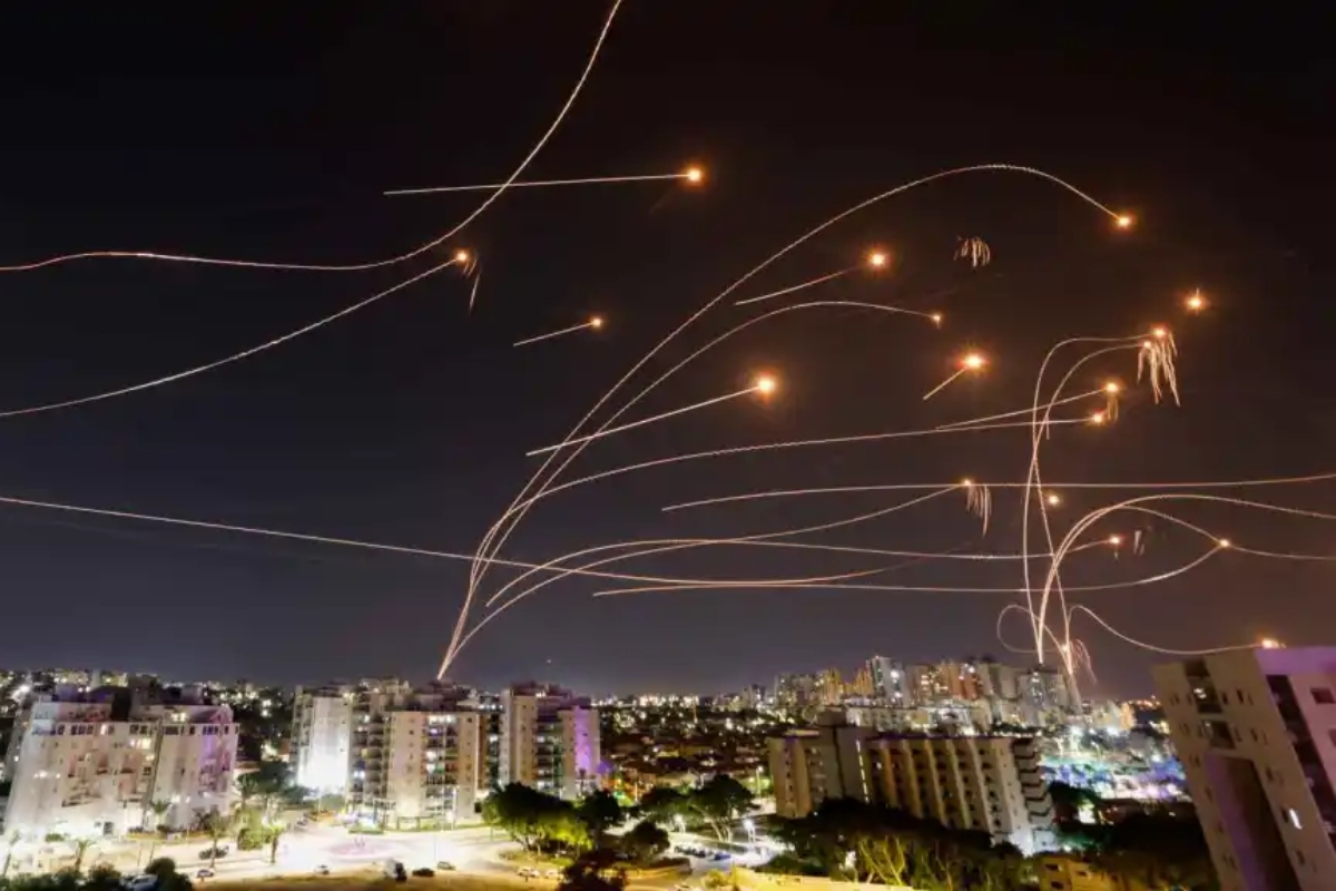 Hamás disparó cohetes hacia Tel Aviv desde la Franja de Gaza - Foto: Agencia Reuters
