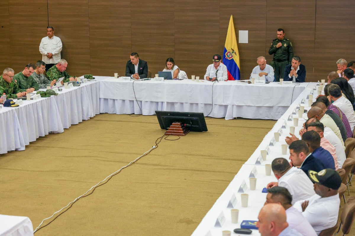 Presidente Petro ordenó no reanudar cese al fuego con las disidencias – Foto: Cortesía Presidencia de Colombia