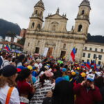 Migrantes venezolanos exigieron respetar su decisión en las urnas