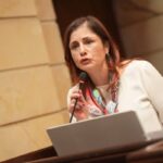 Iris Marín Ortiz ganó el pulso y es la nueva defensora del Pueblo - Foto: Cámara de Representantes