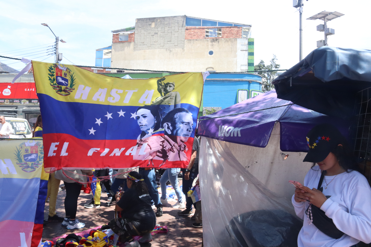 González, ahora hace parte del grupo de opositores políticos que vive en España en el exilio. Como Leopoldo López y su esposa Lilian Tintori - Foto: Ronald Cano