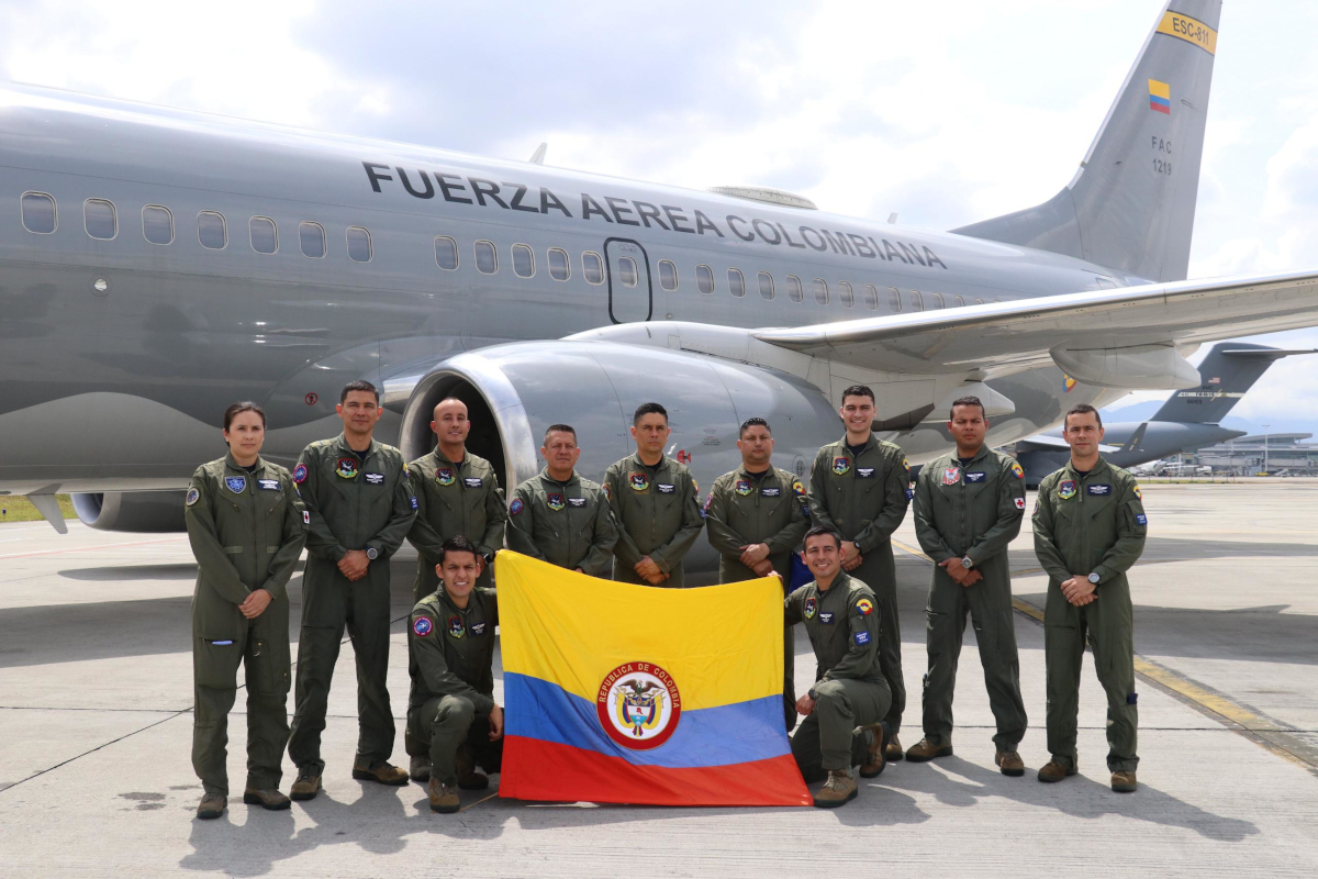 La Fuerza Aérea Colombiana, en conjunto con la UNGRD y la Cancillería envió un vuelo al Líbano para repatriar connacionales afectados por el conflicto en ese país - Foto: FAC