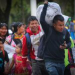 Durante varios años las familias emberá se asentaron en varios lugares de la capital. Tras un largo proceso, regresarán a sus territorios en Chocó y Risaralda - Foto: Unidad Para las Víctimas