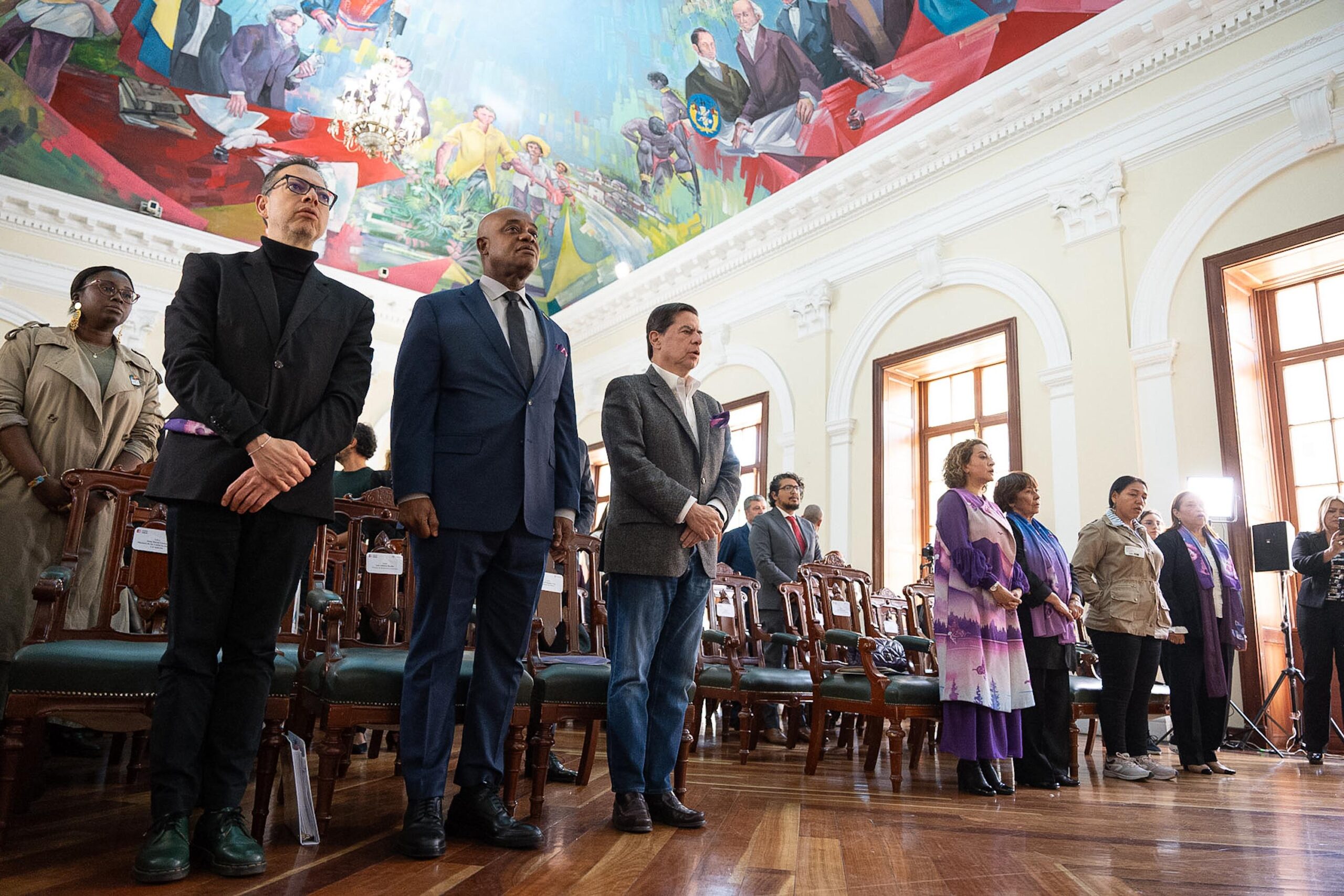 Con este fondo el gobierno pretende avanzar hacia la justicia, la reparación y la prevención de casos de violencia contra las mujeres periodistas y comunicadoras en en el país – Foto: Cancillería