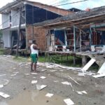 Habitantes de Timbiquí, Cauca indicaron que creyeron que ocurría un terremoto, por el ruido causado por la explosión - Foto: Cortesía