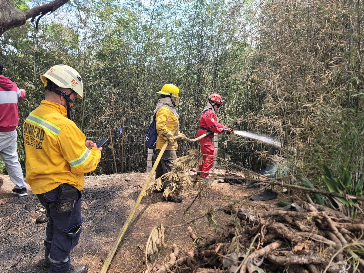 Durante el mes de septiembre se registraron 491 incendios que afectaron principalmente a los departamentos de Cundinamarca, Cauca, Huila, Tolima y Nariño - Foto: UNGRD