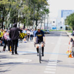 Recorridos de 15 Kms sobre el anillo vial fueron el reto ciclístico dominical de la válida - Foto: Ronald Cano