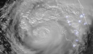 Milton, es considerada el quinto huracán más intenso desde que se tiene registro por HURDAT (Hurricane Database) - Foto: NOAA Aircraft Operations Center