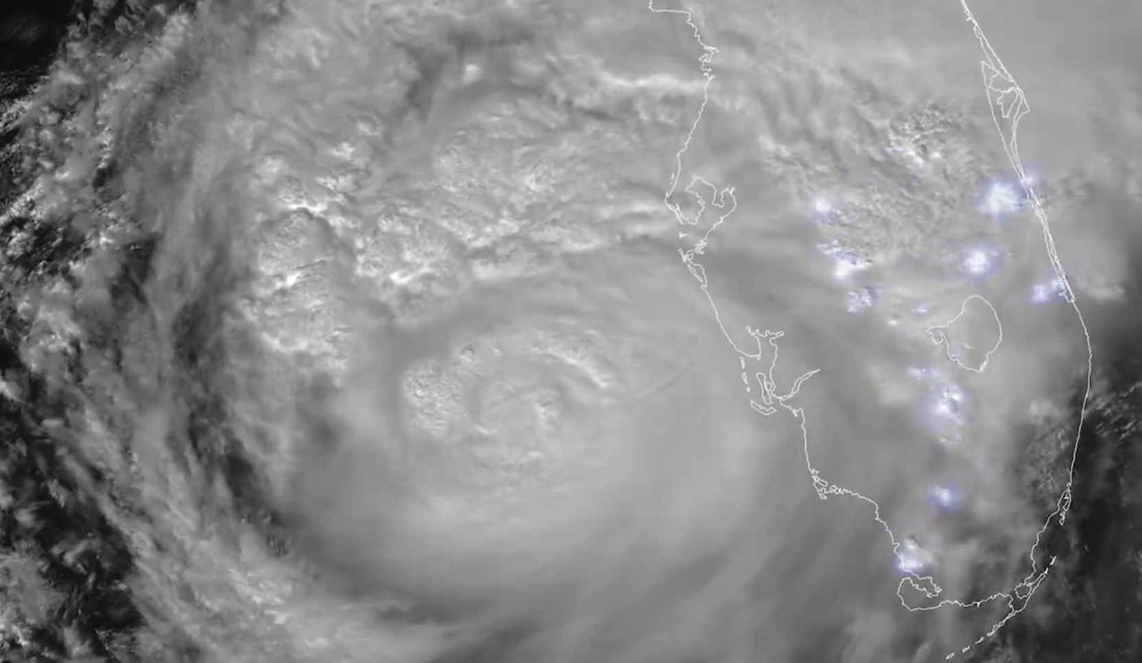 Milton, es considerada el quinto huracán más intenso desde que se tiene registro por HURDAT (Hurricane Database) – Foto: NOAA Aircraft Operations Center