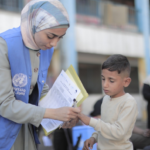 La UNRWA ha sido fundamental para paliar la grave situación humanitaria de las y los refugiados palestinos en varios países. Recientemente lideraron la campaña de vacunación contra la polio - Foto: UNRWA