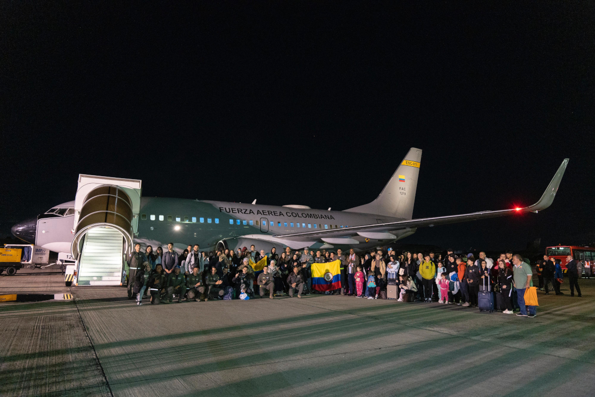 Ya son más de 200 las personas que han podido ser repatriadas  desde Líbano gracias a los vuelos humanitarios. El conflicto en ese país no cesa – Foto: Cancillería