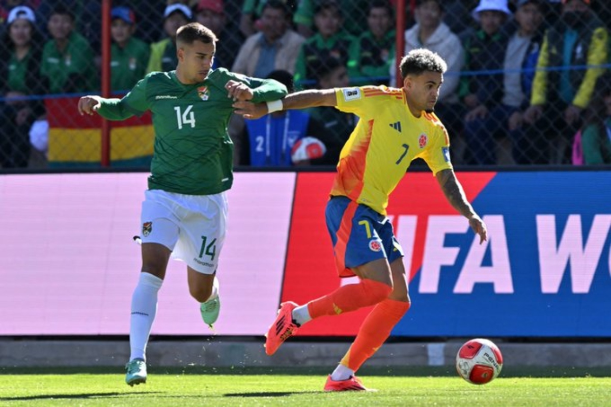 Colombia se “ahogó” en El Alto y sumó su primera derrota en la eliminatoria – Foto: Tomada de X Conmebol