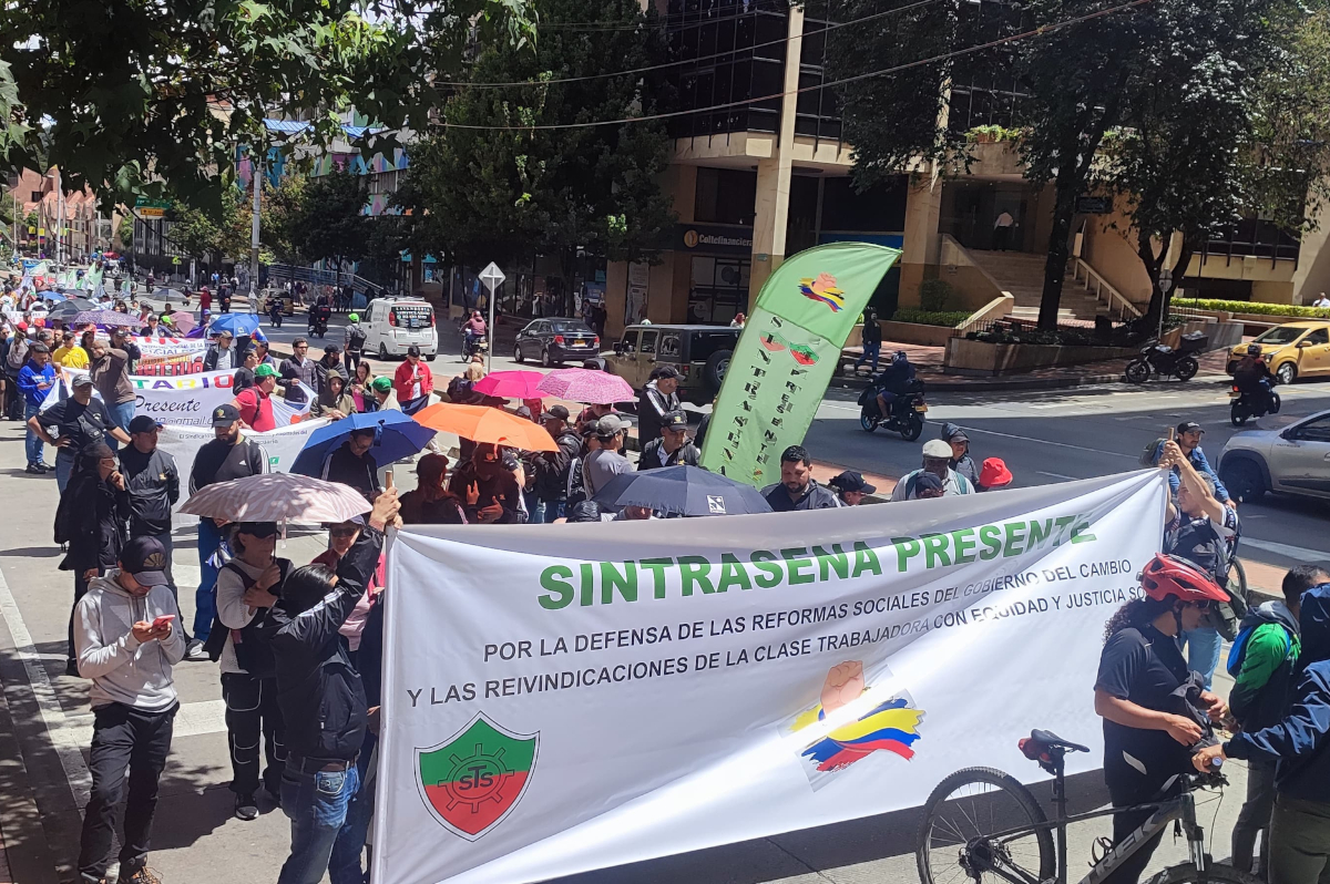 Los sindicatos anunciaron nuevas marchas para el mes de noviembre, mes en el cual se espera la anunciada marcha de la oposición el 23 de noviembre, fecha que coincide con las conmemoraciones del paro nacional de 2019 - Foto: Paula D'Pablos