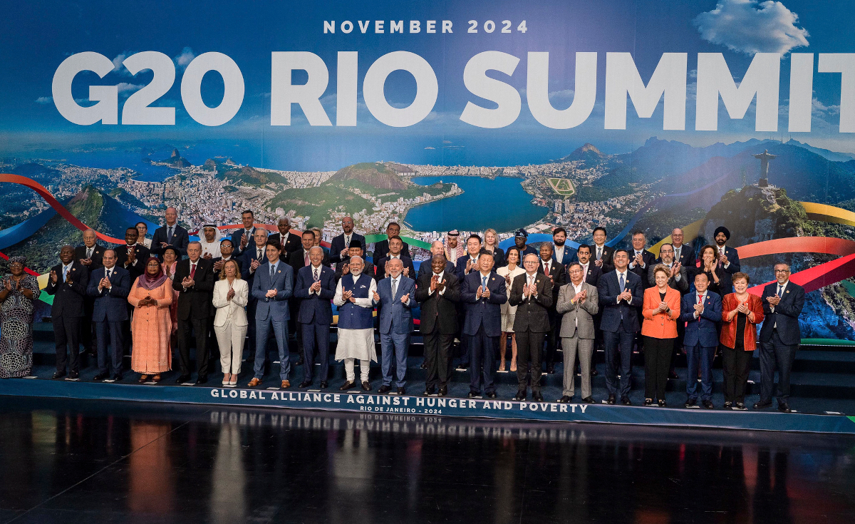 Esta es una de las cumbres del G20 más tensionantes de la historia. Dos frentes de guerra, crisis climática y la incertidumbre por la reciente elección de Donald Trump como presidente de los Estados Unidos marcaron la agenda del evento - Foto: Presidencia de Colombia