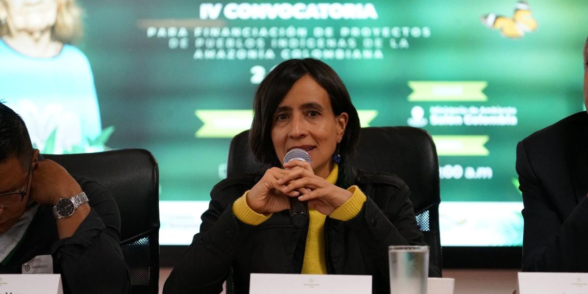 En medio del racionamiento de agua de la región de la Sabana de Bogotá, la ministra de Ambiente, anunció una importante inversión internacional para proteger los recursos hídricos de la capital y su área metropolitana - Foto: Minambiente