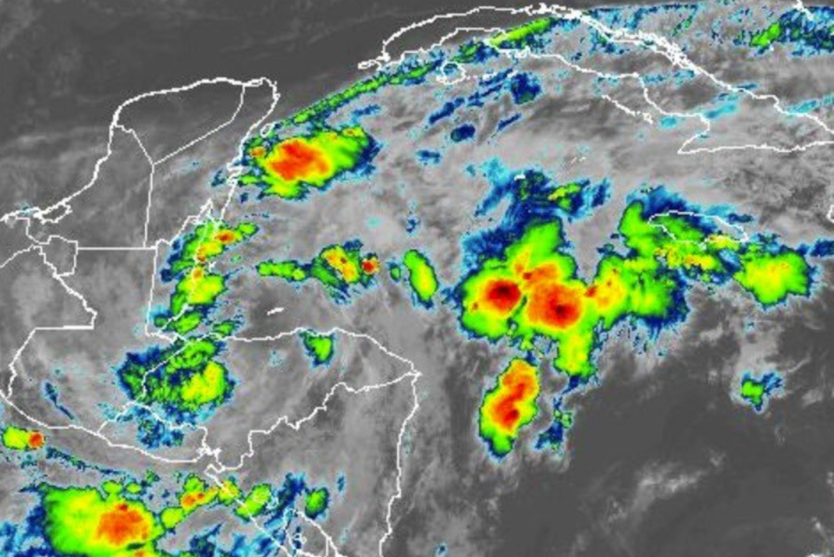 América Central está siendo fuertemente afectada por la tormenta tropical Sara. Honduras y Nicaragua ya enfrentan el impacto del fenómeno meteorológico - Foto: Redes Sociales