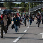 En Bogotá y en Medellín principalmente, estudiantes de universidades públicas salieron a las calles a manifestarse para conmemorar los 5 años del denominado 21N que dio comienzo al estallido social durante el gobierno de Iván Duque - Foto: Esteban Pérez