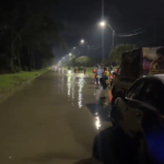 Las inundaciones en la Autopista Norte no son novedad. Ha sido un problema constante que se viene agravando debido al aumento de las lluvias a causa del cambio climático - Foto: @BogotaTransito