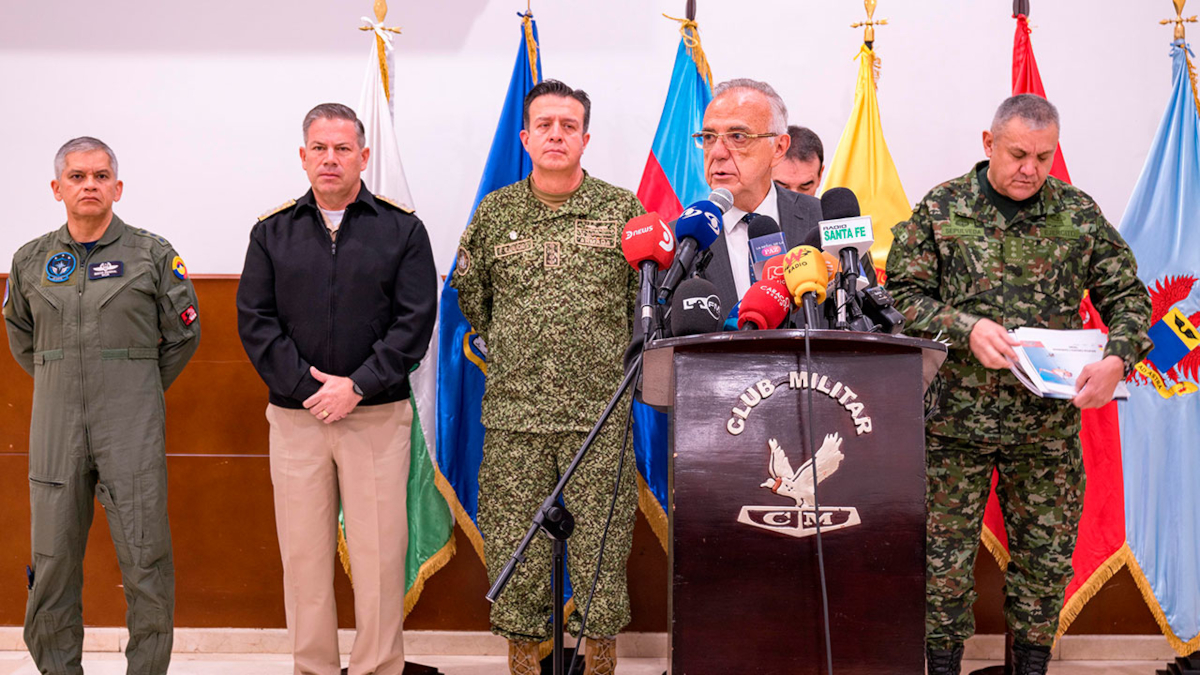 Jefes de organizaciones como el EMC-FARC o el Clan del Golfo, hacen parte del cartel de los más buscados dentro de la Operación Themis 2.0 - Foto: Ministerio de Defensa