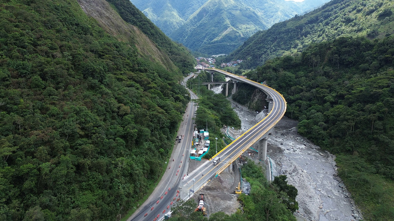 La obra que ya se encuentra en un 98% de ejecución se entregará a finales de enero del próximo año - Foto: INVIAS