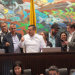 El Ministro del Interior, Juan Fernando Cristo destacó la aprobación de esta reforma en pro de la descentralización gubernamental - Foto: Cámara de Representantes