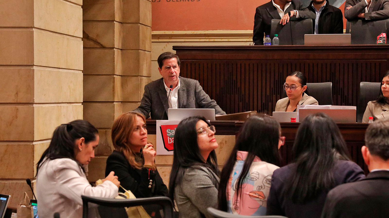 El Ministro Juan Fernando Cristo es optimista con el avance de las reformas del gobierno nacional en el Congreso, aún a pesar que este 2025 es un año electoral - Foto: Ministerio del Interior