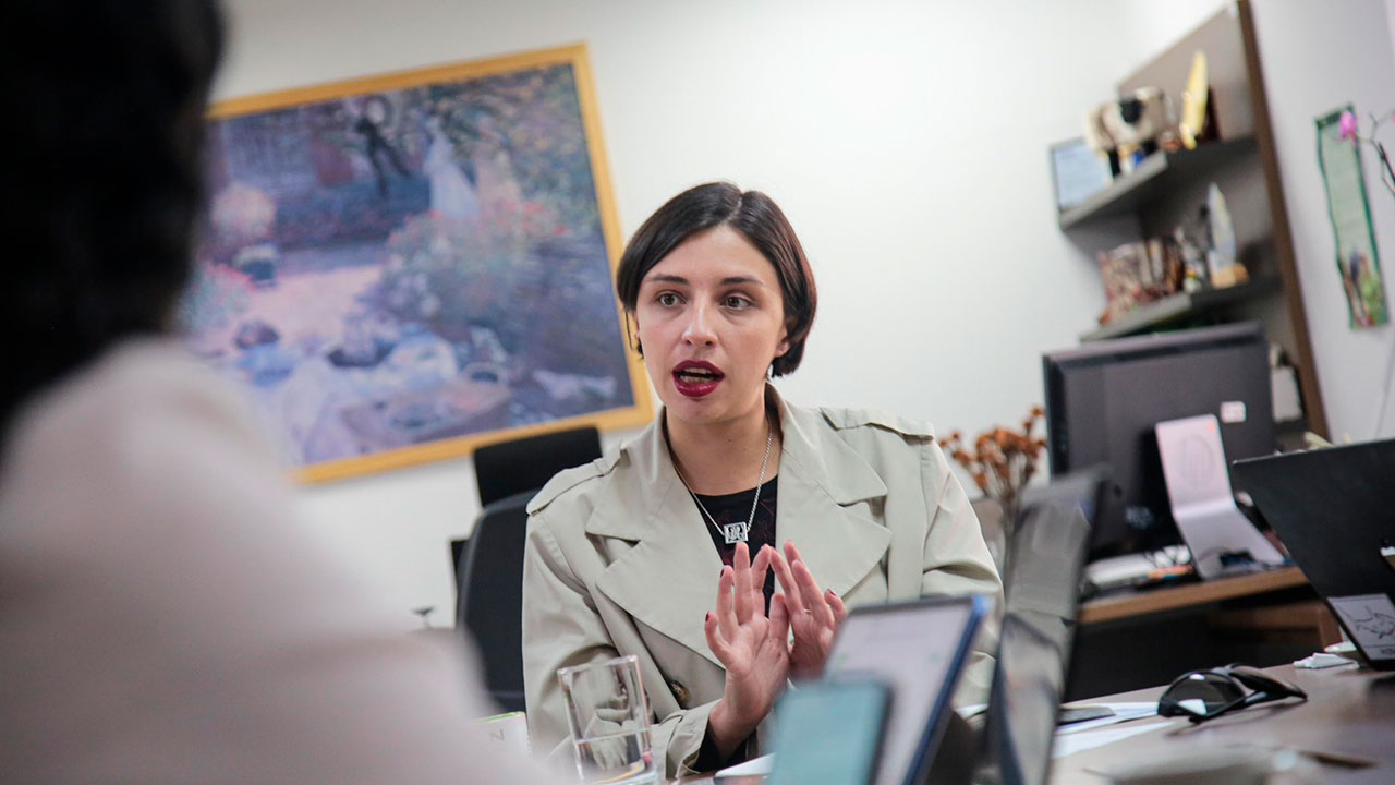 “Que las voces del miedo no nos impidan seguir ordenando nuestro territorio hacia la construcción de la vida, hacia el fortalecimiento de la producción agrícola, pecuaria y forestal", indicó la Ministra de Agricultura, Martha Carvajalino - Foto: Ministerio de Agricultura