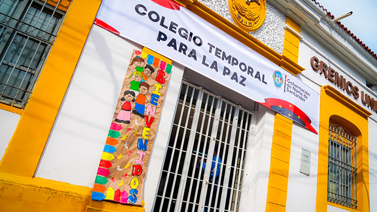 El Ministerio de Educación acompañó el inició del calendario escolar de más de 200 niños, niñas y jóvenes del Catatumbo que se encuentran en Cúcuta, quienes reciben acompañamiento integral mientras regresan a su territorio. - Foto: Ministerio de Educación