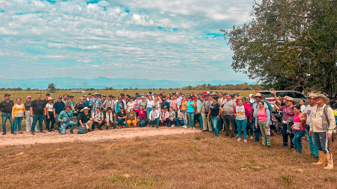 Al respecto, la coordinadora de la ANT en Casanare, Doris Bernal, sostuvo que “este proceso representa un nuevo capítulo para las familias del caso Corinto, y un paso firme hacia la justicia social” - Foto: ANT