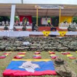 104 miembros de las disidencias se entregaron en el Catatumbo - Foto: Cortesía @COL_Ejercito