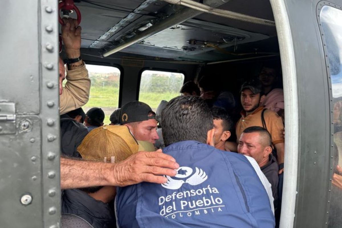 Comunidades del Catatumbo hacen llamado urgente para frenar crisis humanitaria - Foto: Cortesía Defensoría del Pueblo