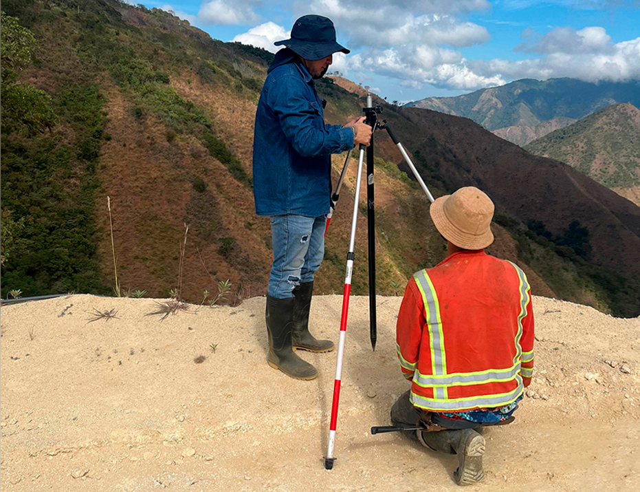 ​La Agencia Nacional de Tierras viene realizando el levantamiento topográfico de cerca de 500 hectáreas en el municipio de Ocaña - Foto: Agencia Nacional de Tierras