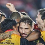 Cristian Bordacahar, fue el gran héroe del equipo peruano al convertir el único gol del partido que de paso le da la clasificación a otro equipo peruano - Foto: Facebook/Conmebol Libertadores 2025