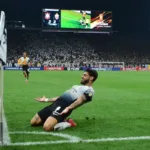 Con dos goles de Yuri Alberto, y particularmente el del minuto 89, Corinthians logró su paso a la siguiente ronda ante la Universidad Central de Venezuela - Foto:  Facebook/Conmebol Copa Libertadores 2025