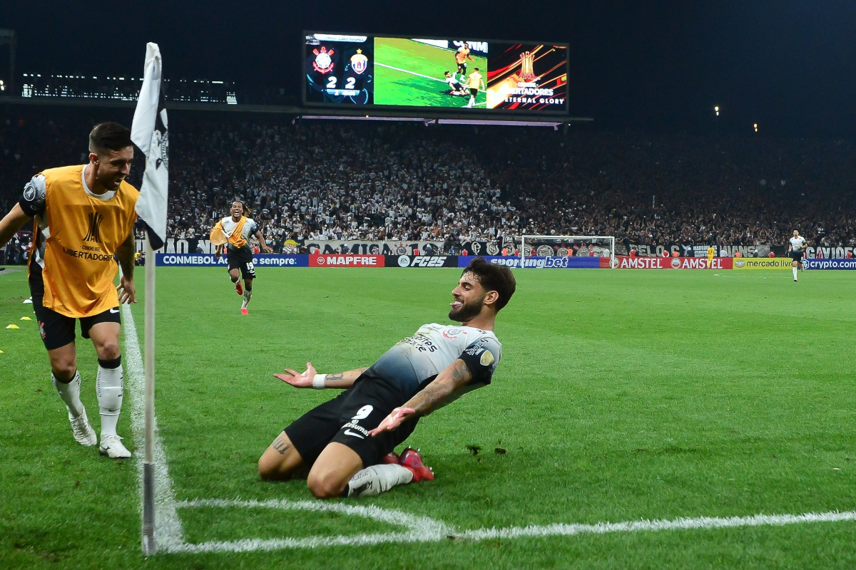 Con dos goles de Yuri Alberto, y particularmente el del minuto 89, Corinthians logró su paso a la siguiente ronda ante la Universidad Central de Venezuela - Foto: Facebook/Conmebol Copa Libertadores 2025