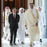 El jefe de Estado llegó a Qatar después de una visita de dos días a Dubái (Emiratos Árabes Unidos), donde se reunió con dignatarios de ese país y reafirmó su compromiso de fortalecer las relaciones bilaterales - Foto; Andrea Puente/Presidencia