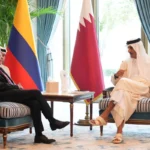 “Tengo un lazo amistoso con el emir de Qatar, Tamim bin Hamad Al Thani. Le he pedido mediar para la liberación del colombiano/israelí Elkana Bohbot quien está en manos de Hamás” indicó el presidente Gustavo Petro - Foto: Andrea Puente/Presidencia