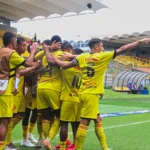 Un victoria merecida para Bogotá FC que necesitaba los 3 puntos de local. Johar Mejía fue el artífice de los dos goles y en gran parte de esta gesta - Foto: Ronald Cano