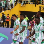 Atlético Nacional viene ganando todos sus partidos, excepto el último que empató de local en un partido pasado por agua en El Campín frente a Santa Fe - Foto: Ronald Cano