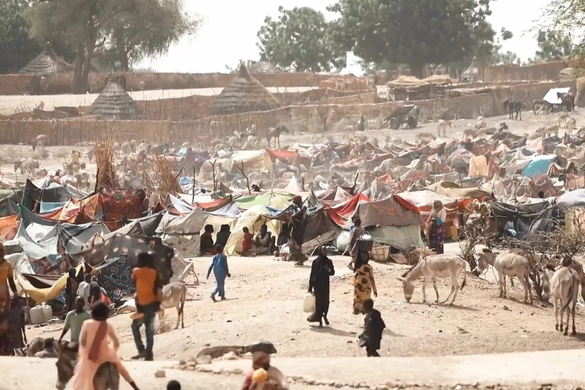 Esta guerra civil en Sudán ha originado una grave crisis humanitaria. Actualmente hay varios campamentos de refugiados en países vecinos con Chad - Foto:Archivo/Henry Wilkins