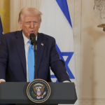 Unas peligrosas afirmaciones pronunció el presidente Donald Trump al indicar que las y los gazatíes deberían ser desplazados de la franja de Gaza y reubicados en Egipto y Jordania - Foto: Redes Sociales