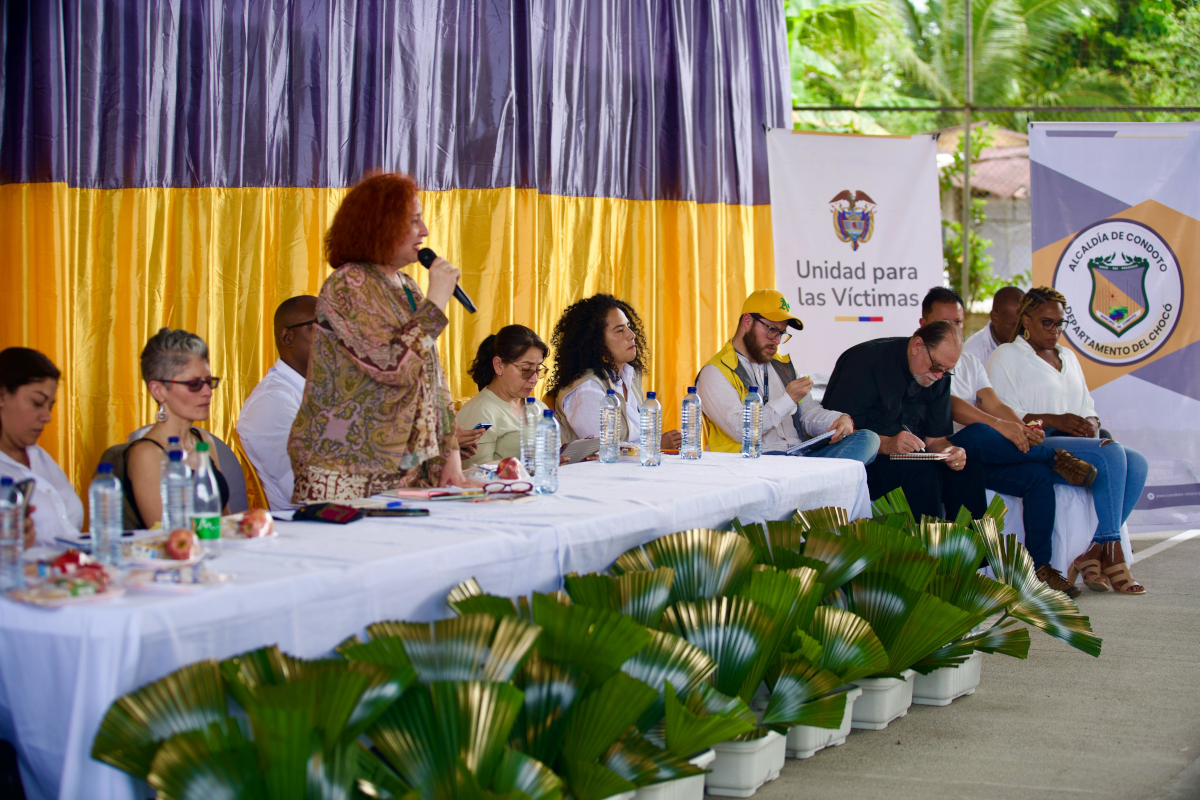 Una de las principales peticiones que se realizaron en el Gabinet, fue la habilitación inmediata de corredores humanitarios en Chocó - Foto: Unidad Para las Víctimas