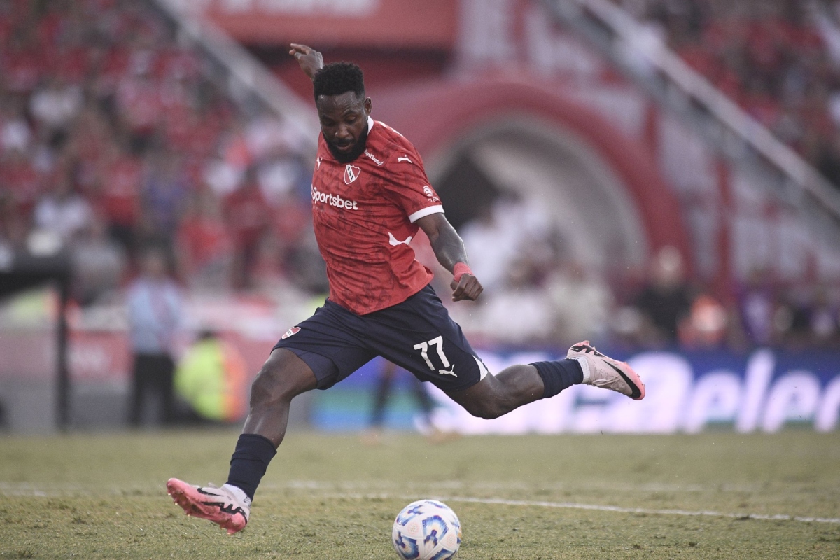 Álvaro Angulo abrió la senda del triunfo de Independiente - Foto: Tomada de @Independiente